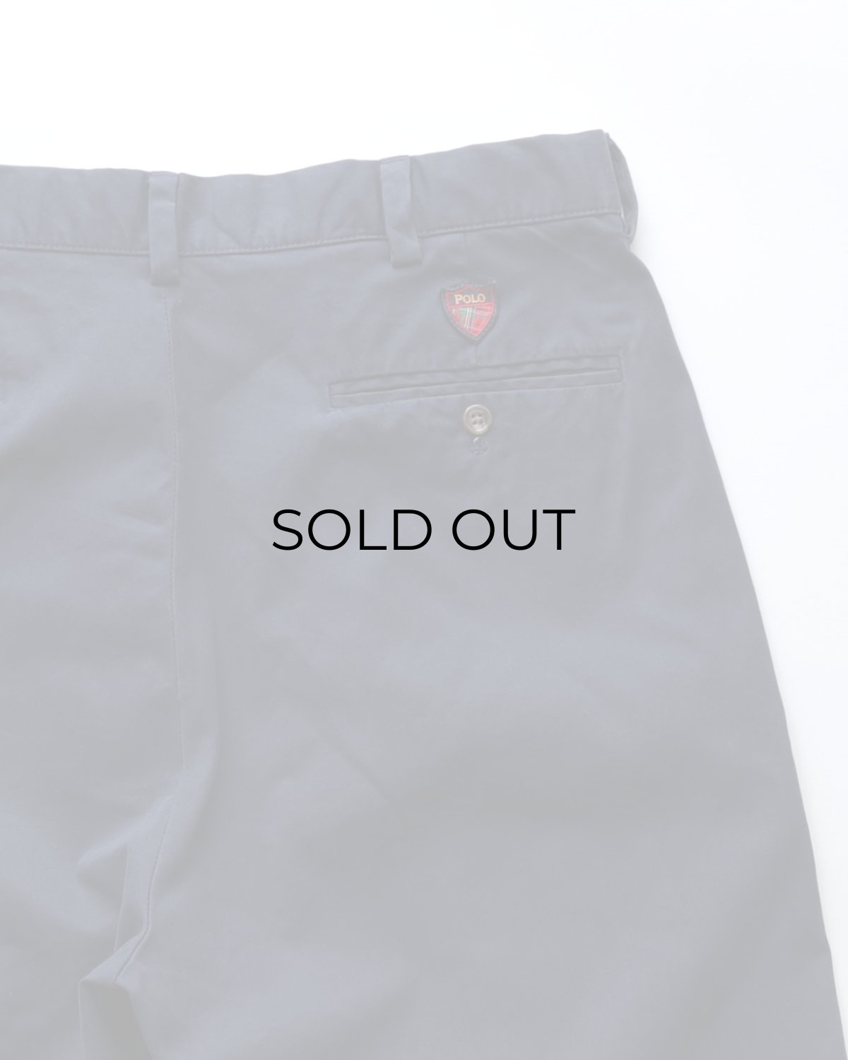 画像6: RALPH LAUREN "POLO GOLF" COTTON TWILL TUCK SHORTS 【W34 程度】 (6)