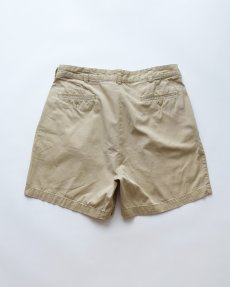 画像3: Polo by Ralph Lauren COTTON TWILL TUCK SHORTS 【W34 程度】 (3)