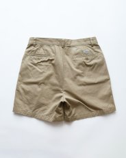 画像3: 〜00's Polo by Ralph Lauren "POLO CHINO" COTTON TWILL TUCK SHORTS 【W34 程度】 (3)