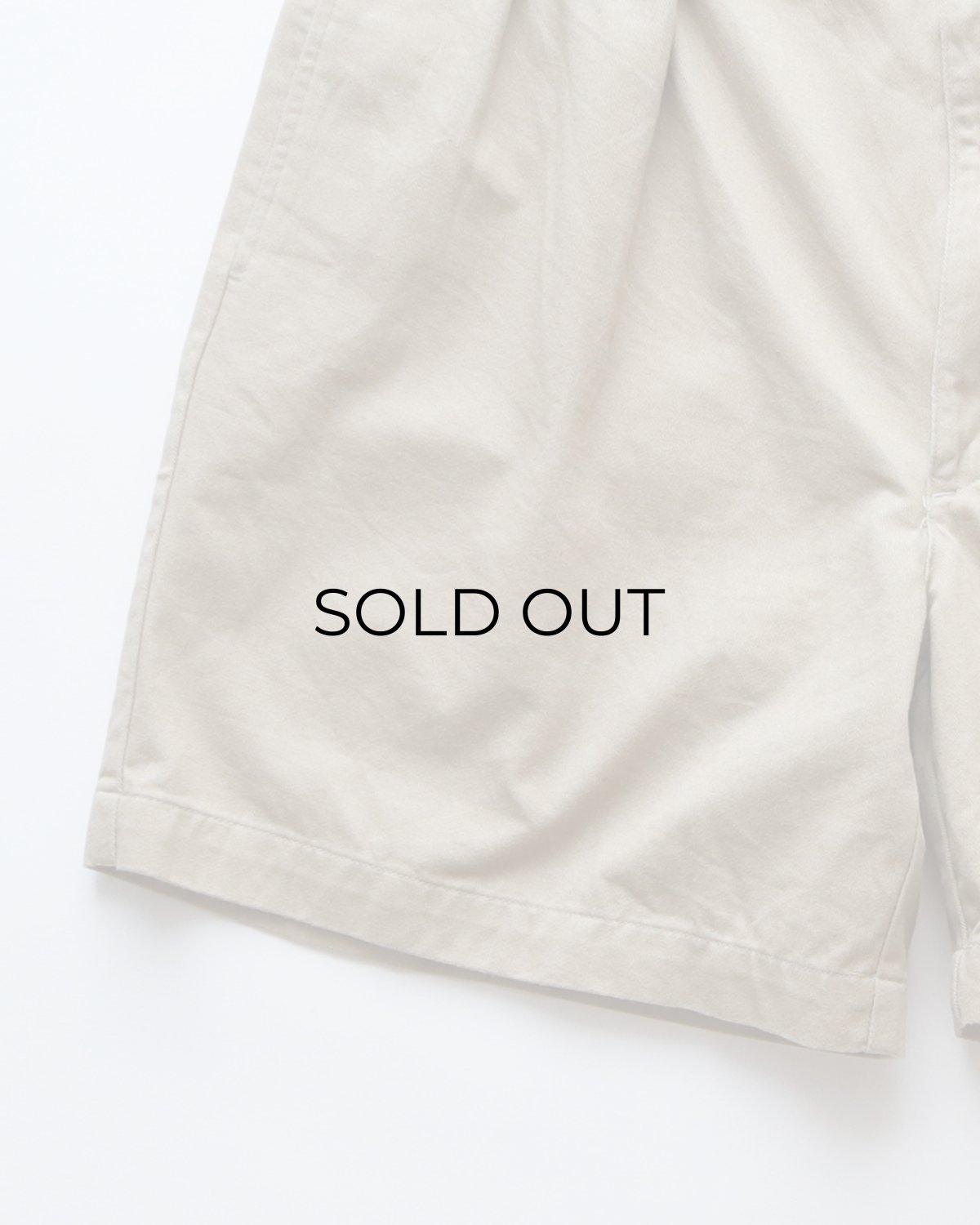 画像5: 〜00's Polo by Ralph Lauren "POLO CHINO" COTTON TWILL TUCK SHORTS 【W34 程度】 (5)