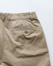 画像6: 〜00's Polo by Ralph Lauren "POLO CHINO" COTTON TWILL TUCK SHORTS 【W34 程度】 (6)