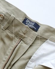 画像9: 〜90's Polo by Ralph Lauren COTTON TWILL SIDE ADJUSTER TUCK SHORTS "MADE IN USA" 【〜W32 程度】 (9)