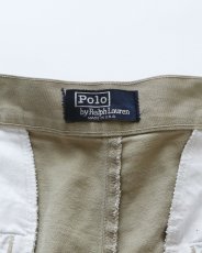 画像6: 〜90's Polo by Ralph Lauren COTTON TWILL SIDE ADJUSTER TUCK SHORTS "MADE IN USA" 【〜W32 程度】 (6)