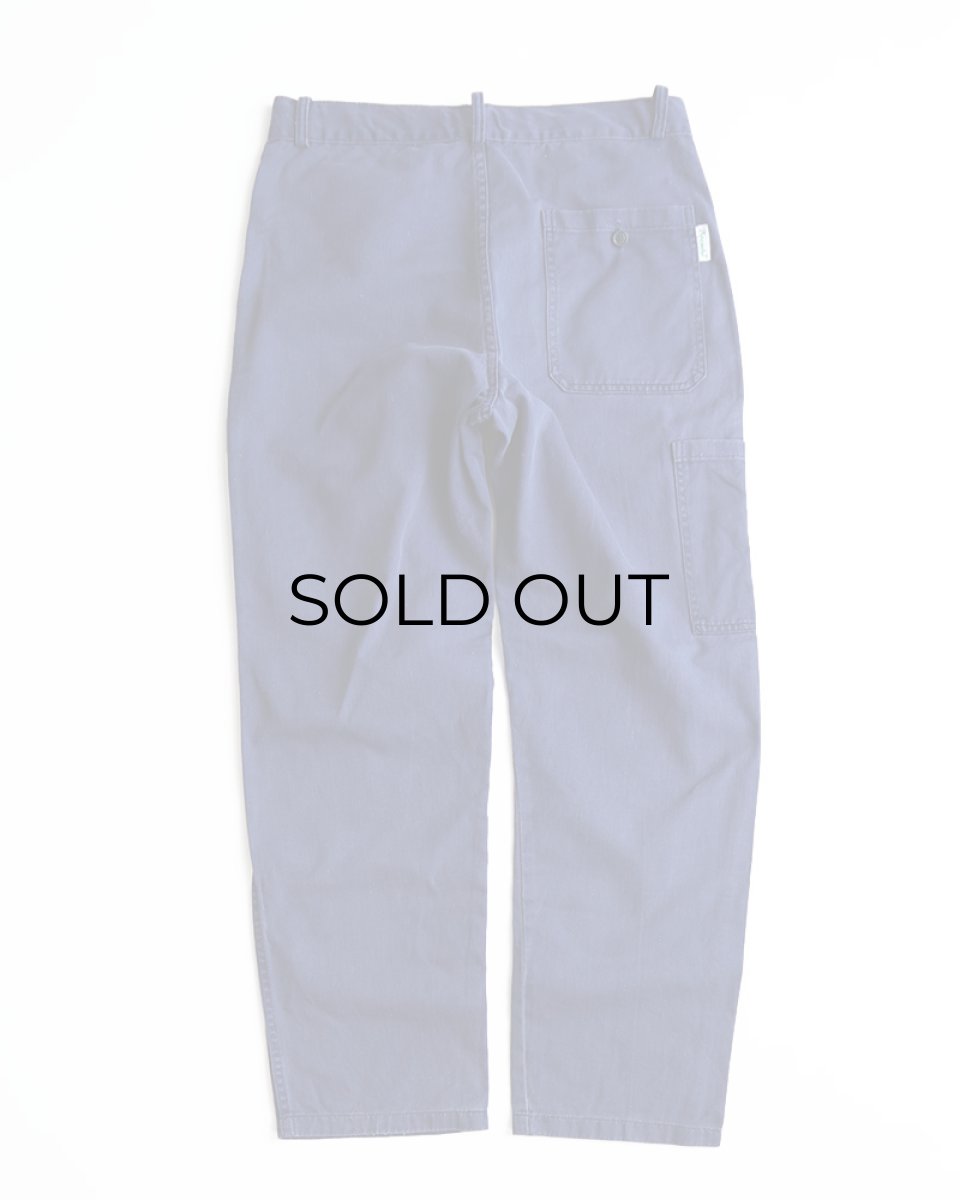 画像3: OLD Brembo COTTON DRILL ITALIAN WORK PANTS　【W32 x L30 程度】 (3)