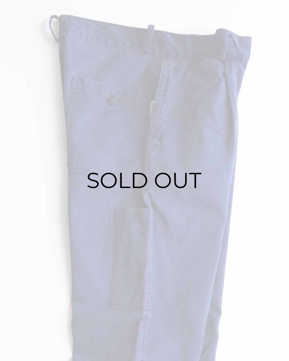 画像6: OLD Brembo COTTON DRILL ITALIAN WORK PANTS　【W32 x L30 程度】 (6)