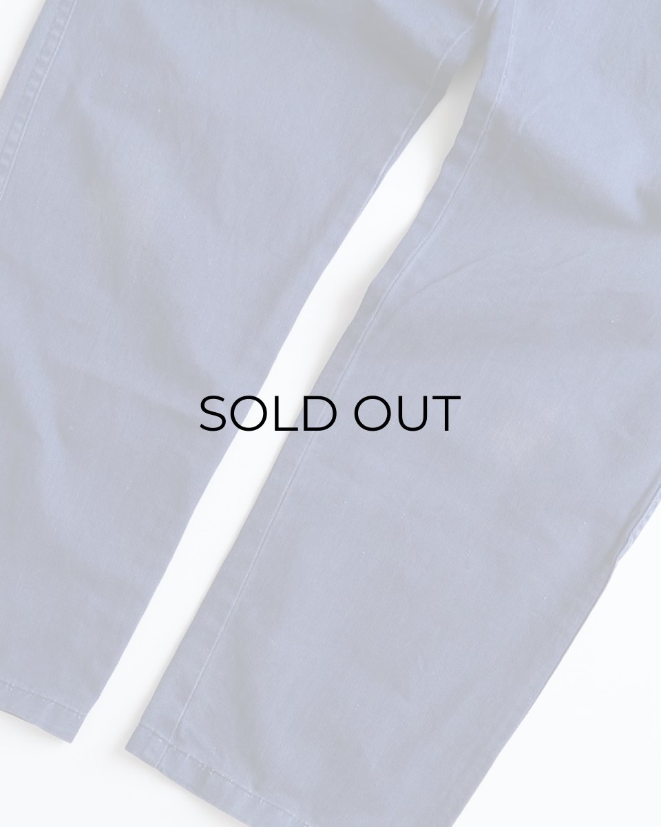 画像10: OLD Brembo COTTON DRILL ITALIAN WORK PANTS　【W32 x L30 程度】 (10)
