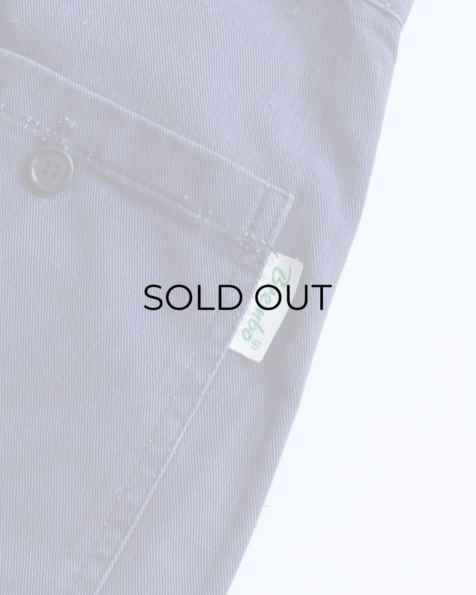 画像8: OLD Brembo COTTON DRILL ITALIAN WORK PANTS　【W32 x L30 程度】 (8)