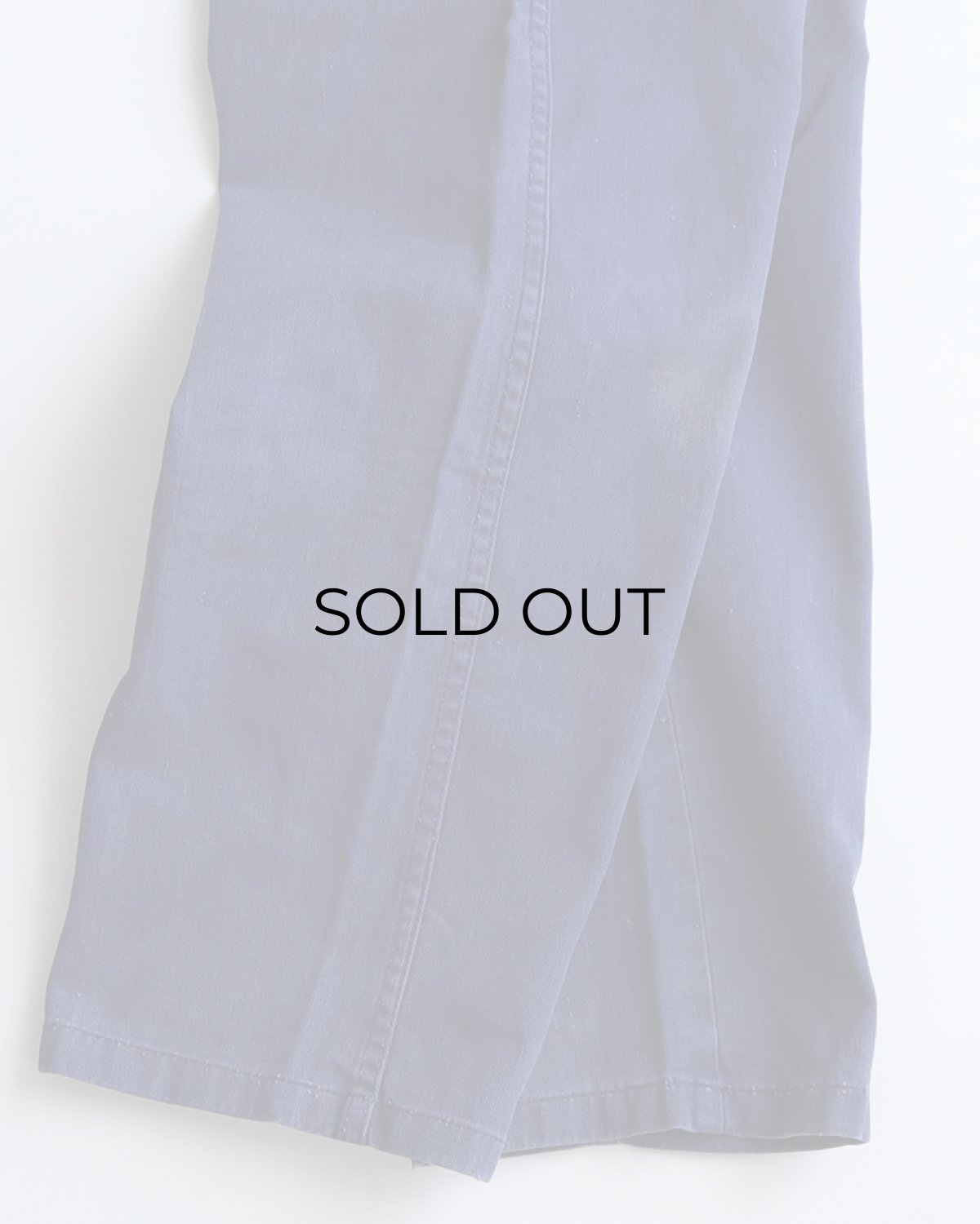 画像5: OLD Brembo COTTON DRILL ITALIAN WORK PANTS 【W32 x L30 程度】 (5)