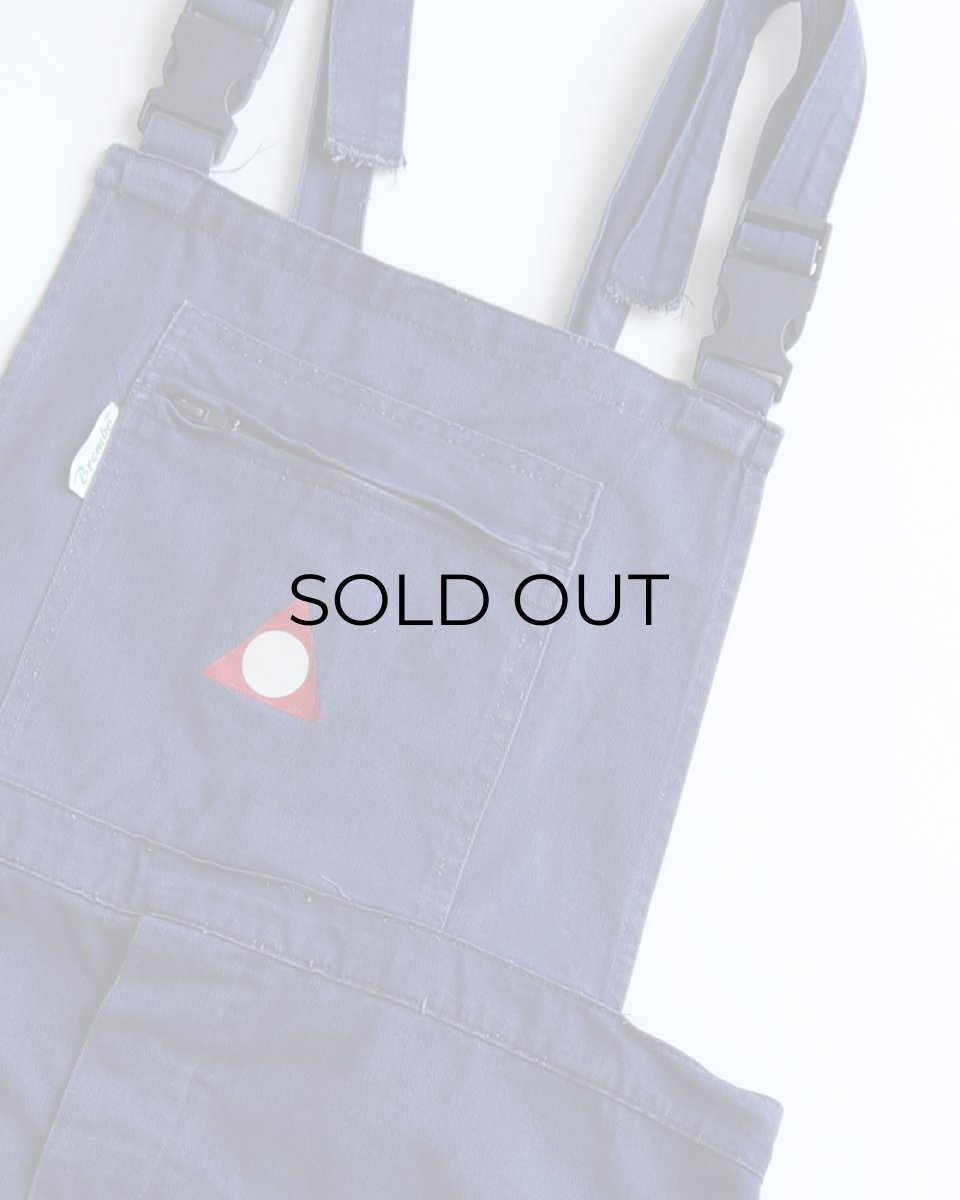 画像3: OLD Brembo COTTON DRILL ITALIAN WORK OVERALL (3)