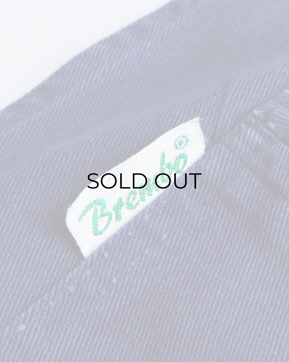 画像7: OLD Brembo COTTON DRILL ITALIAN WORK OVERALL (7)