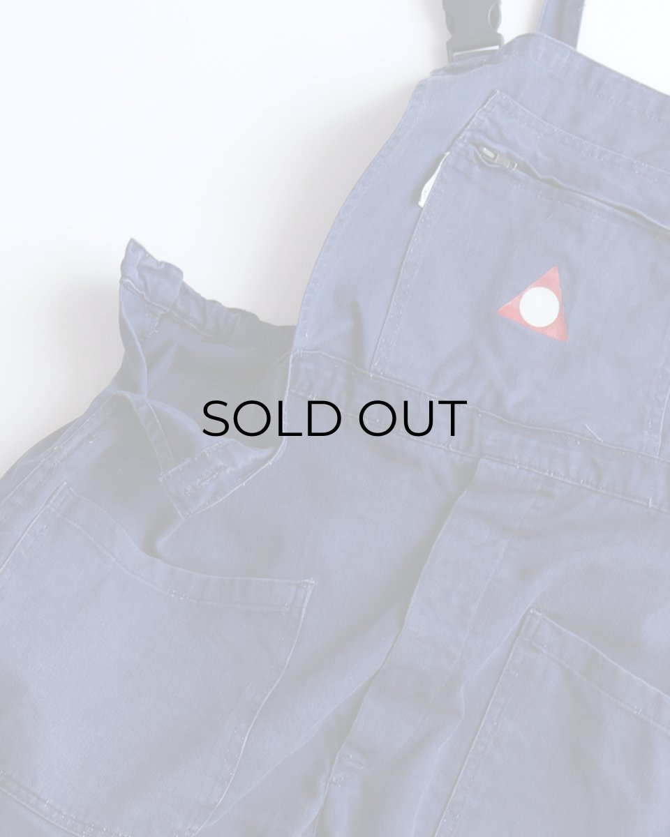 画像4: OLD Brembo COTTON DRILL ITALIAN WORK OVERALL (4)