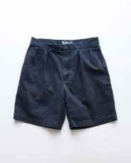 画像1: Polo by Ralph Lauren "POLO CHINO" COTTON TWILL TUCK SHORTS 【W33 程度】 (1)