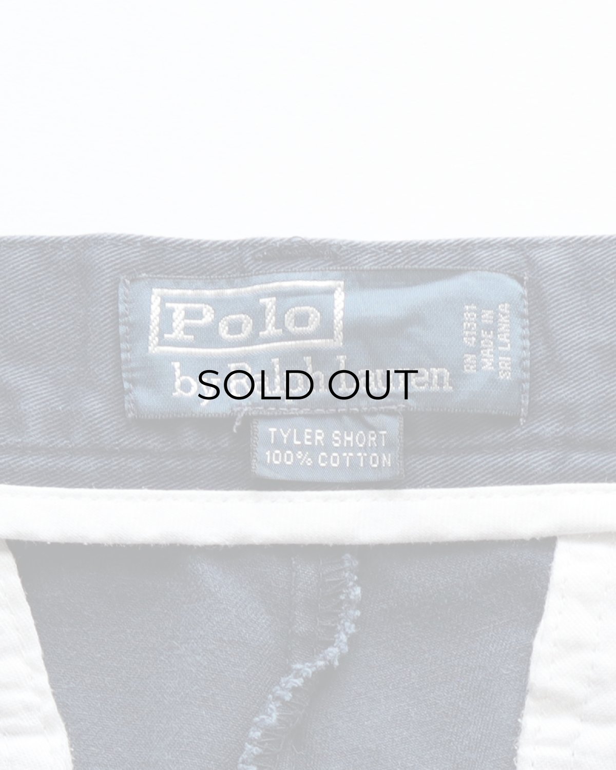 画像7: Polo by Ralph Lauren "POLO CHINO" COTTON TWILL TUCK SHORTS 【W33 程度】 (7)