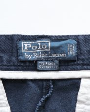 画像7: Polo by Ralph Lauren "POLO CHINO" COTTON TWILL TUCK SHORTS 【W33 程度】 (7)