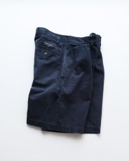 画像2: Polo by Ralph Lauren "POLO CHINO" COTTON TWILL TUCK SHORTS 【W33 程度】 (2)