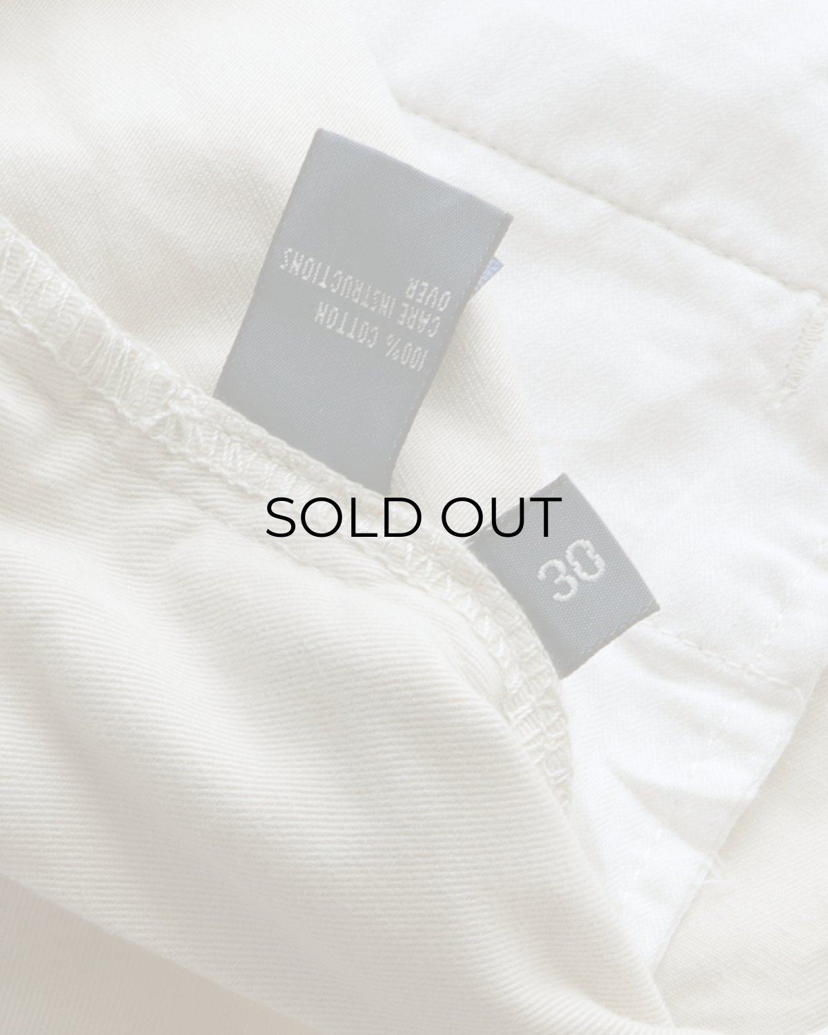 画像9: Polo by Ralph Lauren "POLO CHINO" COTTON TWILL TUCK SHORTS 【W32 程度】 (9)