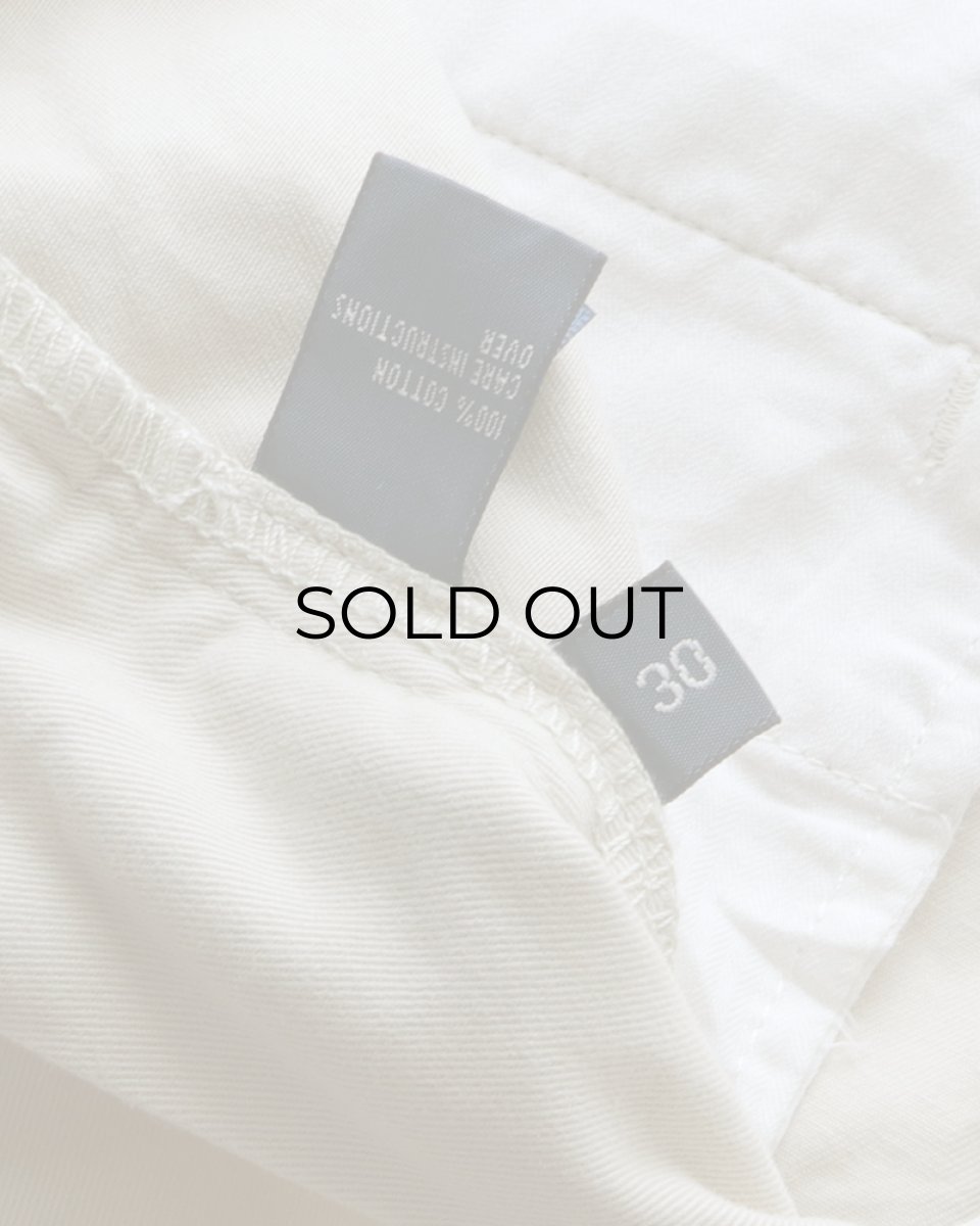 画像9: Polo by Ralph Lauren "POLO CHINO" COTTON TWILL TUCK SHORTS 【W32 程度】 (9)