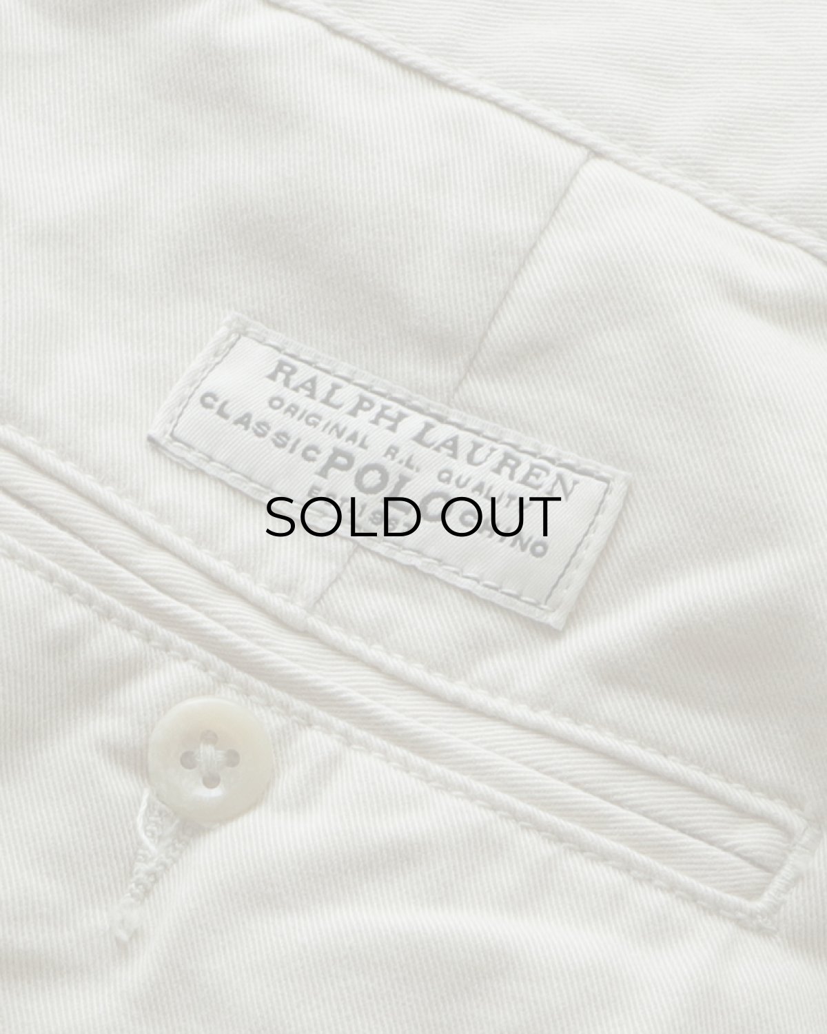 画像8: Polo by Ralph Lauren "POLO CHINO" COTTON TWILL TUCK SHORTS 【W32 程度】 (8)