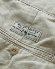 画像8: Polo by Ralph Lauren "POLO CHINO" COTTON TWILL TUCK SHORTS 【W32 程度】 (8)