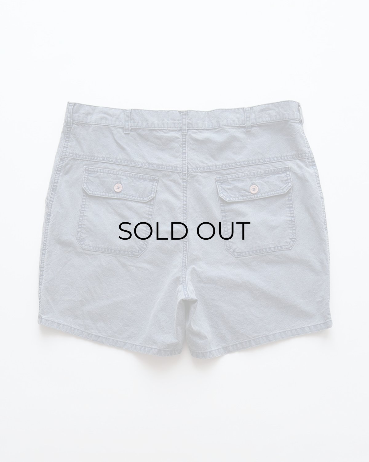 画像2: 80's ST. JOHN'S BAY PIGMENT DYED COTTON BUSH SHORTS (2)