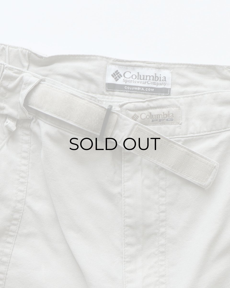 画像6: 00's Columbia "PFG" COTTON CANVAS FISHING SHORTS (6)