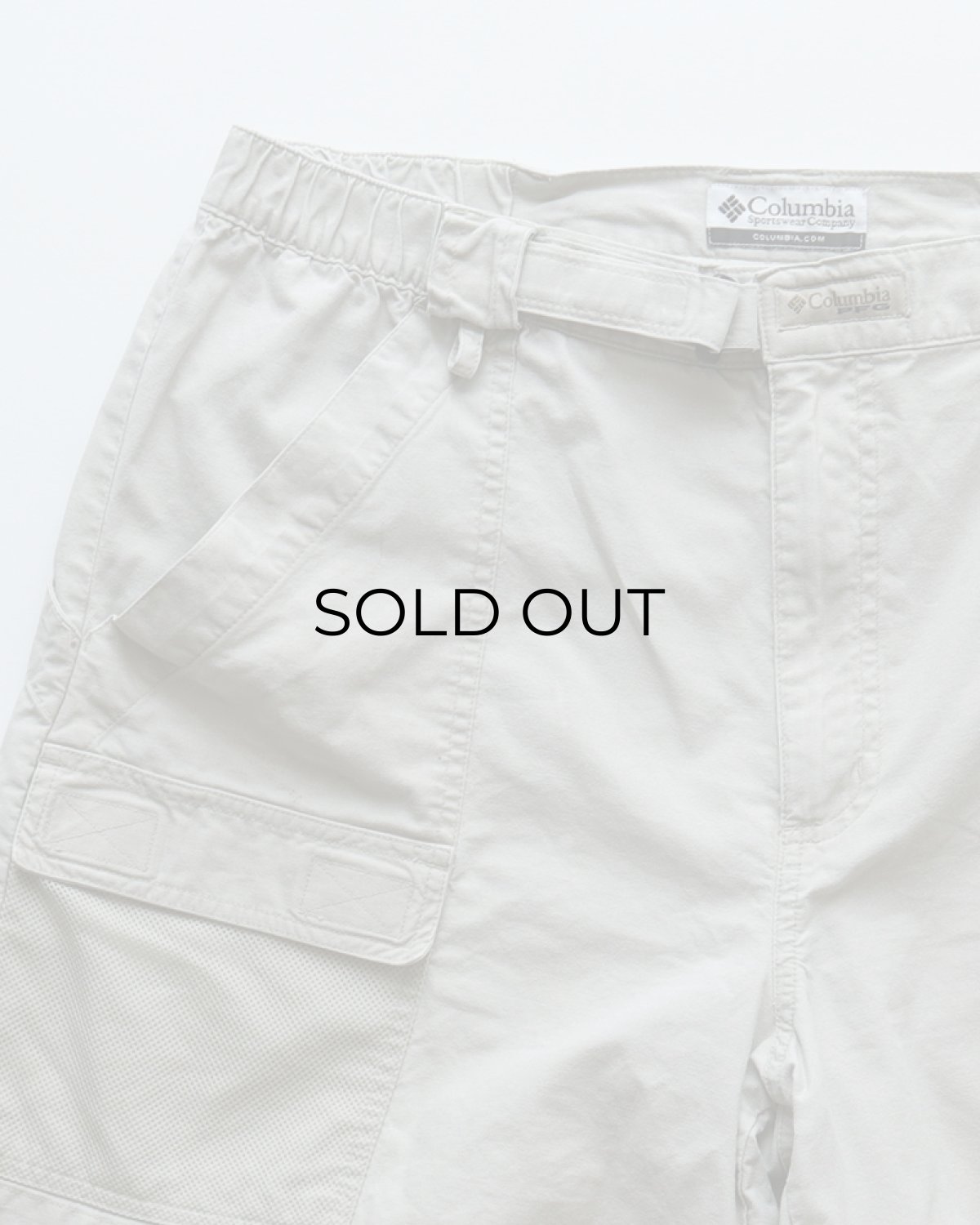 画像4: 00's Columbia "PFG" COTTON CANVAS FISHING SHORTS (4)