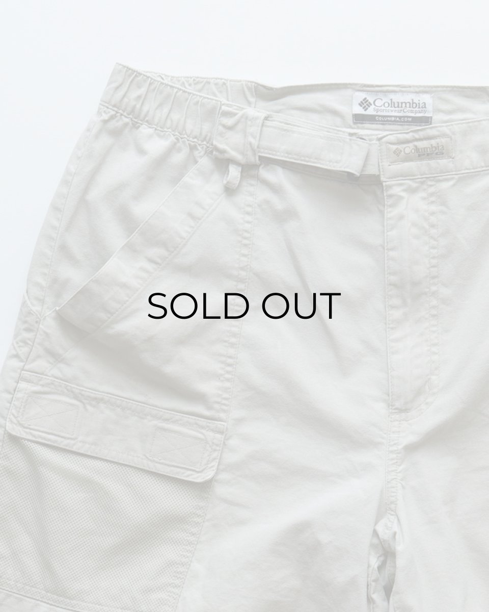 画像4: 00's Columbia "PFG" COTTON CANVAS FISHING SHORTS (4)