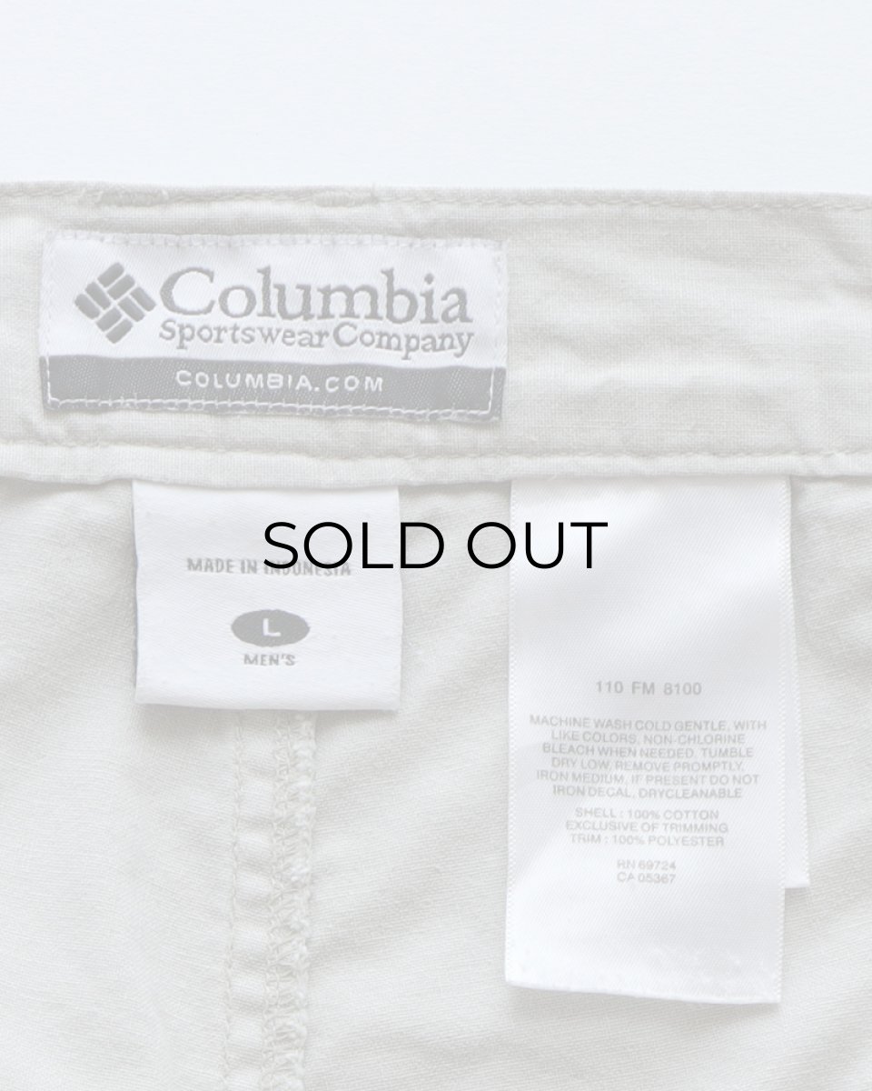 画像7: 00's Columbia "PFG" COTTON CANVAS FISHING SHORTS (7)