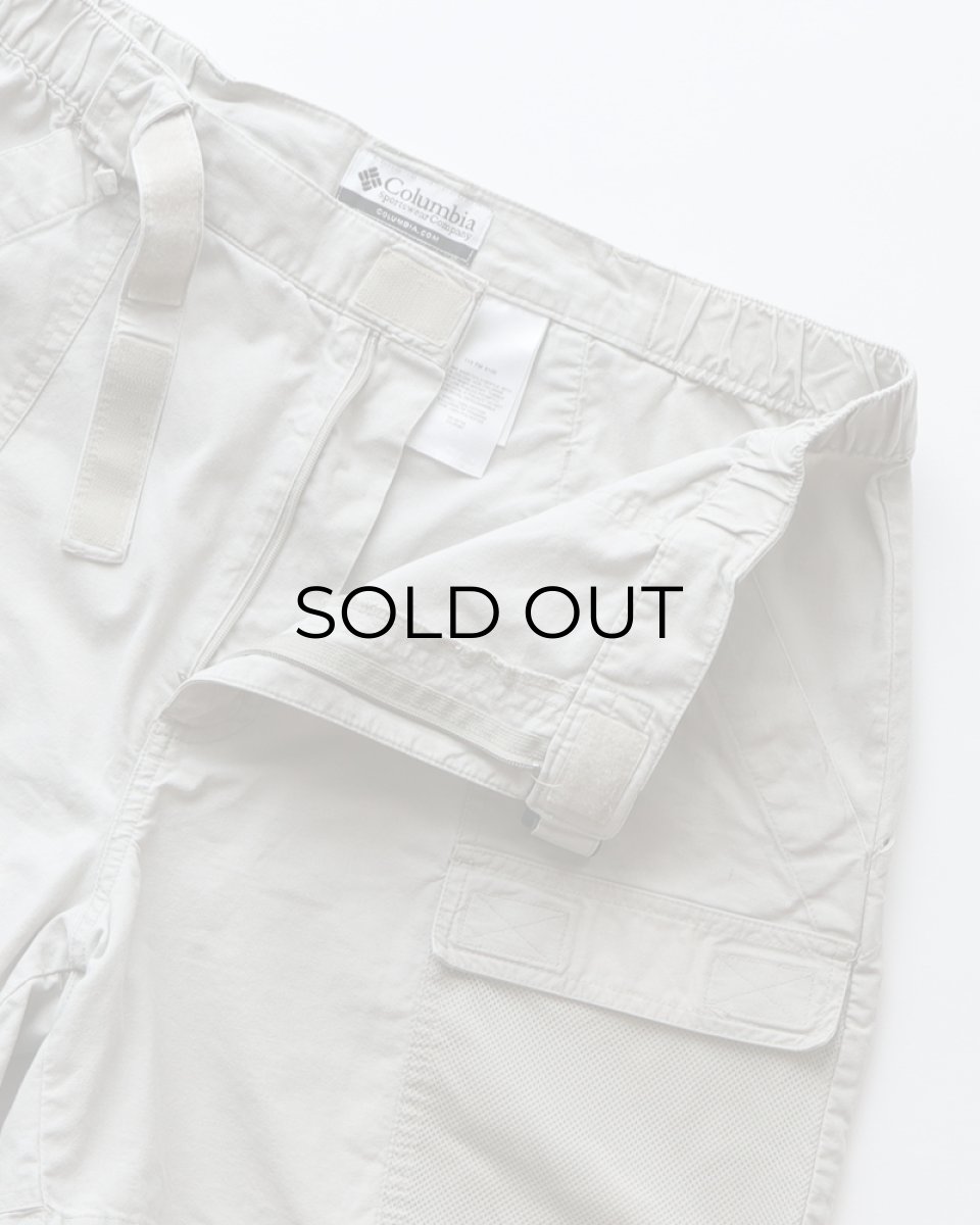 画像5: 00's Columbia "PFG" COTTON CANVAS FISHING SHORTS (5)