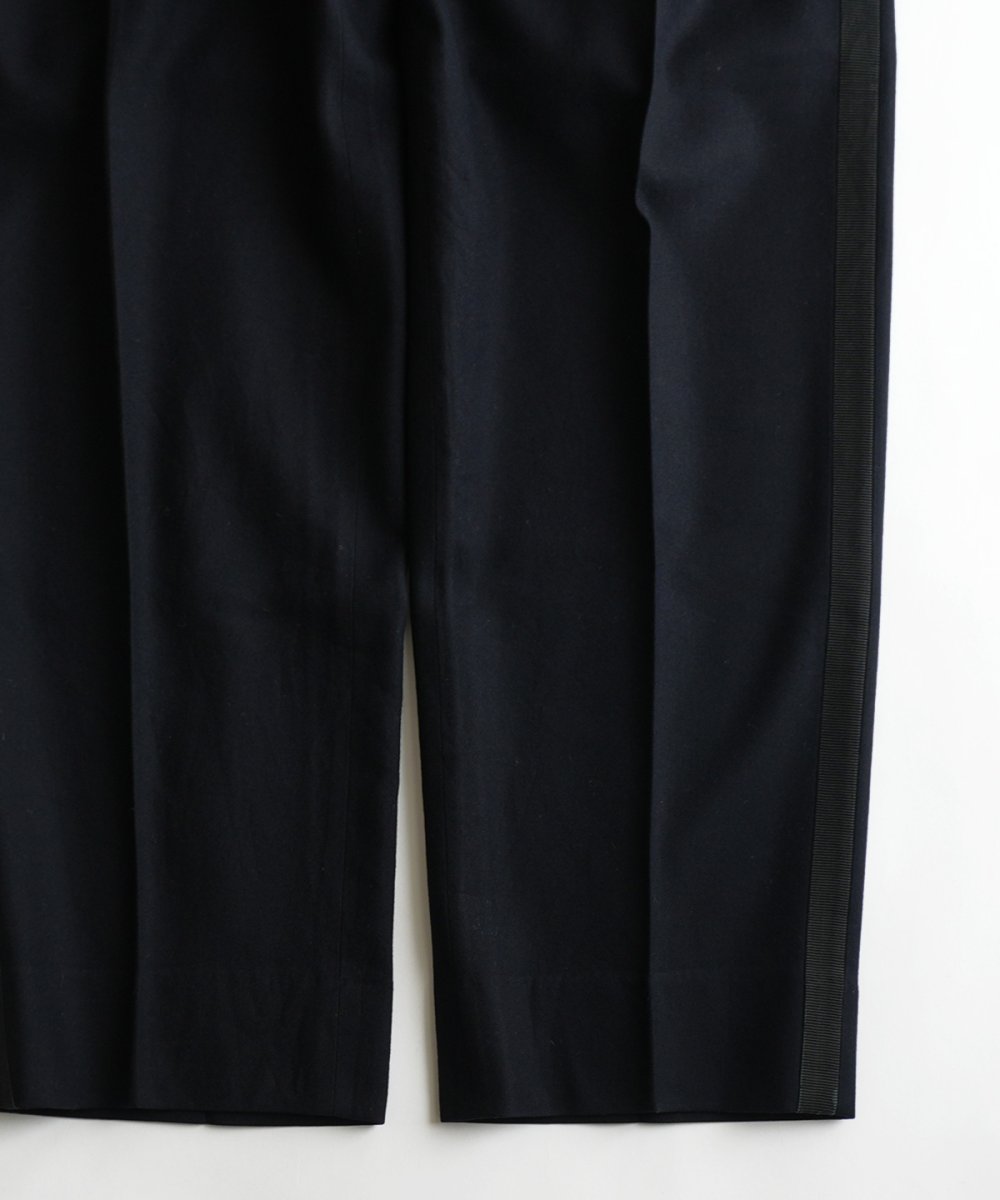 画像6: 〜50's UNKNOWN BRAND WOOL SIDE TAPE TUXEDO SLACKS【W34 x L31.5 程度】 (6)