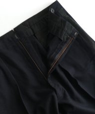 画像5: 〜50's UNKNOWN BRAND WOOL SIDE TAPE TUXEDO SLACKS【W34 x L31.5 程度】 (5)