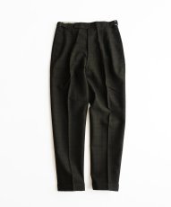 画像1: 〜60's UNKNOWN BRAND WOOL CHECK SIDE ADJUSTER TUCK DRESS SLACKS【W30 x L29 程度】 (1)