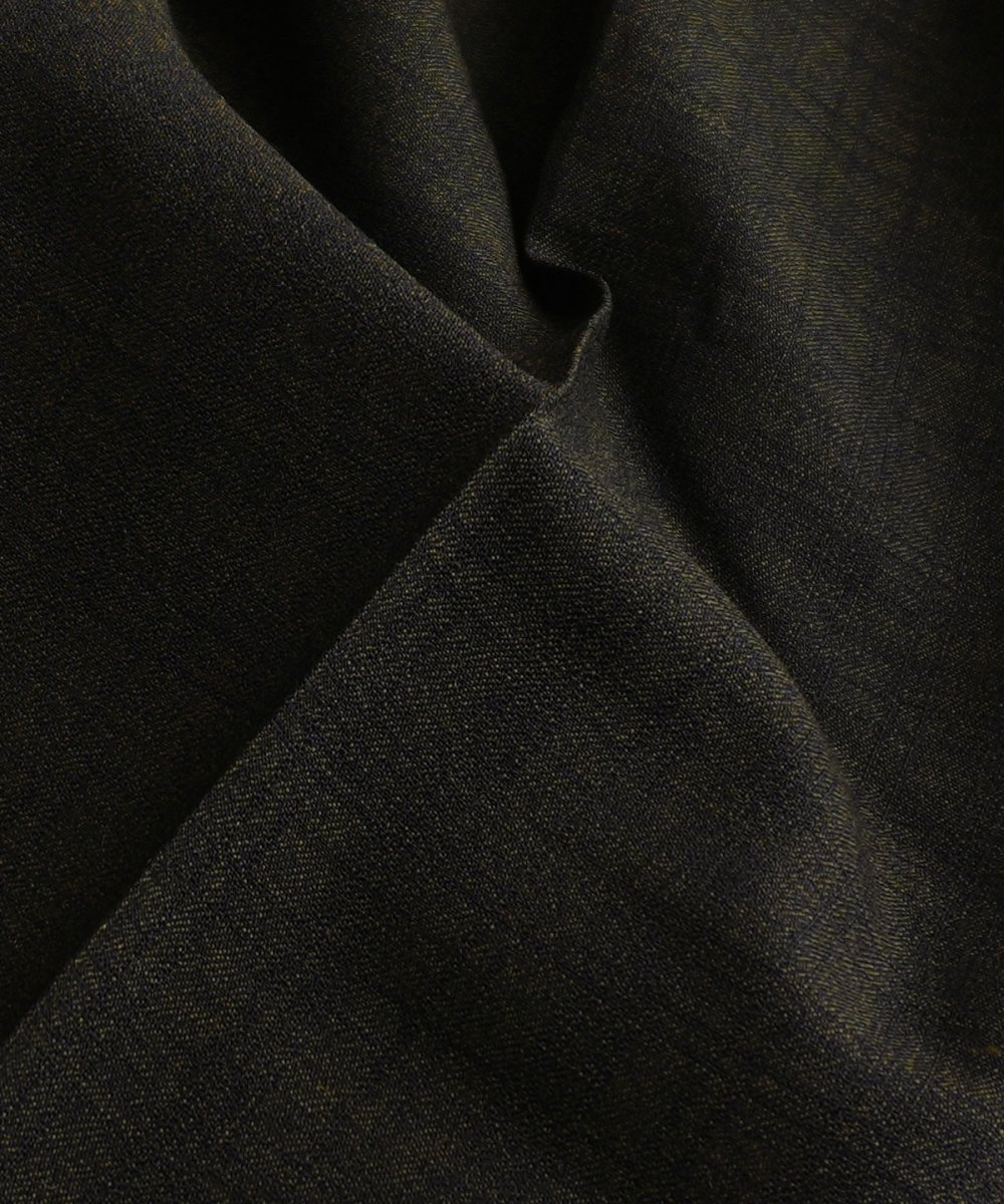 画像7: 〜60's UNKNOWN BRAND WOOL CHECK SIDE ADJUSTER TUCK DRESS SLACKS【W30 x L29 程度】 (7)
