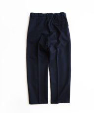 画像2: OLD UNKNOWN BRAND WOOL UNIFORM TUCK SLACKS【W34〜W36 x L30 程度】 (2)