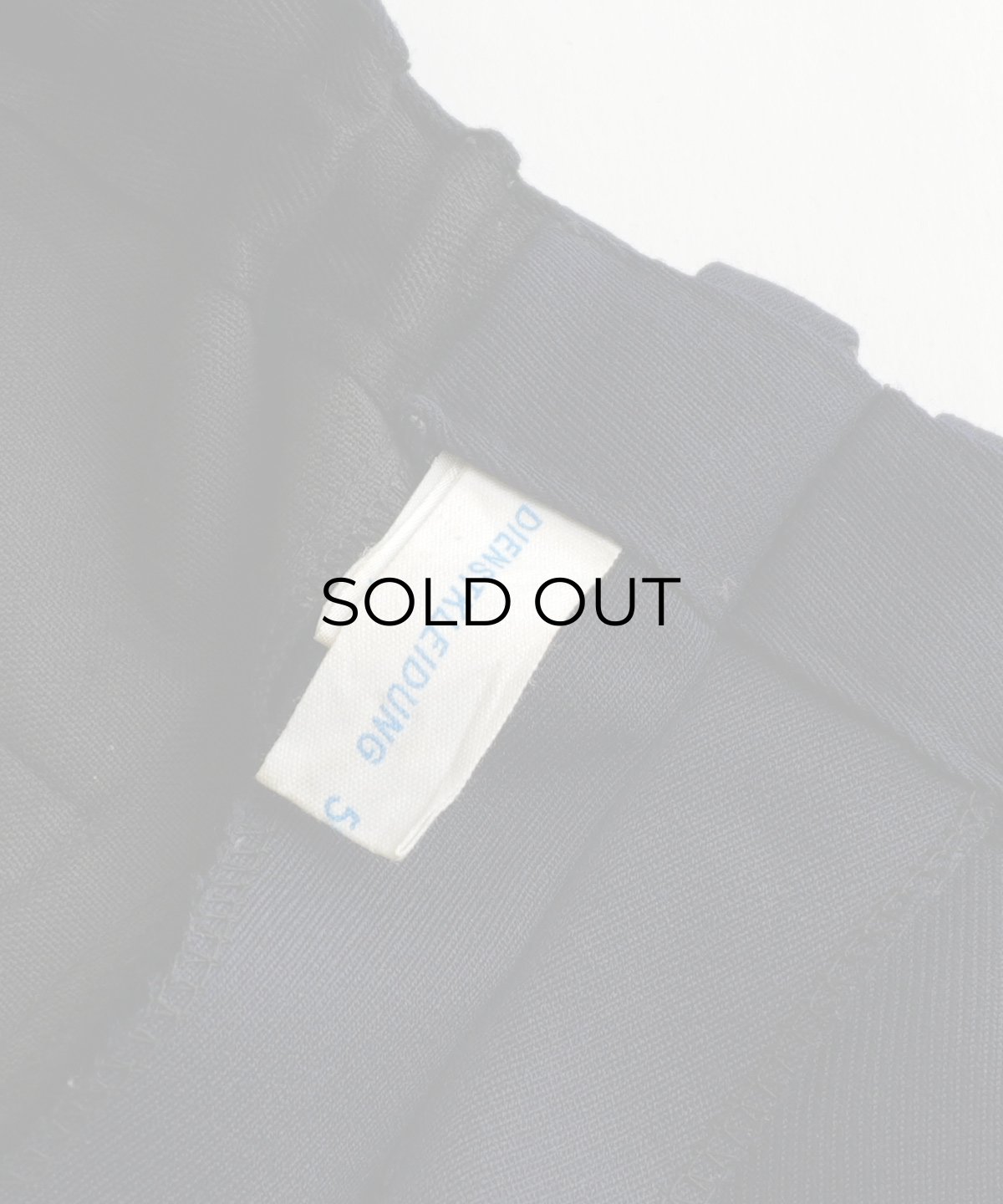 画像6: OLD UNKNOWN BRAND WOOL UNIFORM TUCK SLACKS【W34〜W36 x L30 程度】 (6)