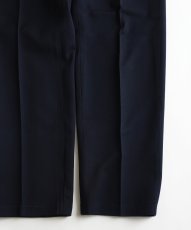 画像4: OLD UNKNOWN BRAND WOOL UNIFORM TUCK SLACKS【W34〜W36 x L30 程度】 (4)