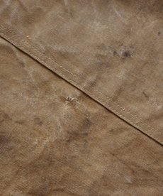 画像12: OLD FILSON WAXED COTTON CANVAS W-KNEE WORK TROUSERS "MADE IN USA"　【W35 x L29.5 程度】 (12)