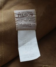 画像11: OLD FILSON WAXED COTTON CANVAS W-KNEE WORK TROUSERS "MADE IN USA"　【W35 x L29.5 程度】 (11)