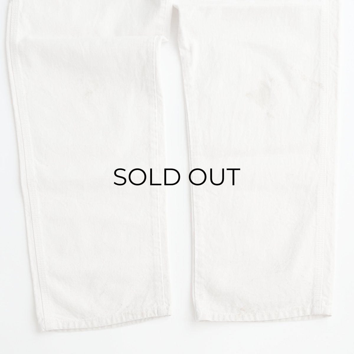 画像4: POINTER UNBLEACHED COTTON TWILL PAINTER PANTS "MADE IN USA" 【SIZE : W33 x L31 程度】 (4)
