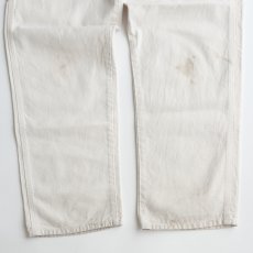 画像4: POINTER UNBLEACHED COTTON TWILL PAINTER PANTS "MADE IN USA" 【SIZE : W33 x L31 程度】 (4)