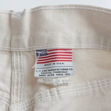 画像7: POINTER UNBLEACHED COTTON TWILL PAINTER PANTS "MADE IN USA" 【SIZE : W33 x L31 程度】 (7)
