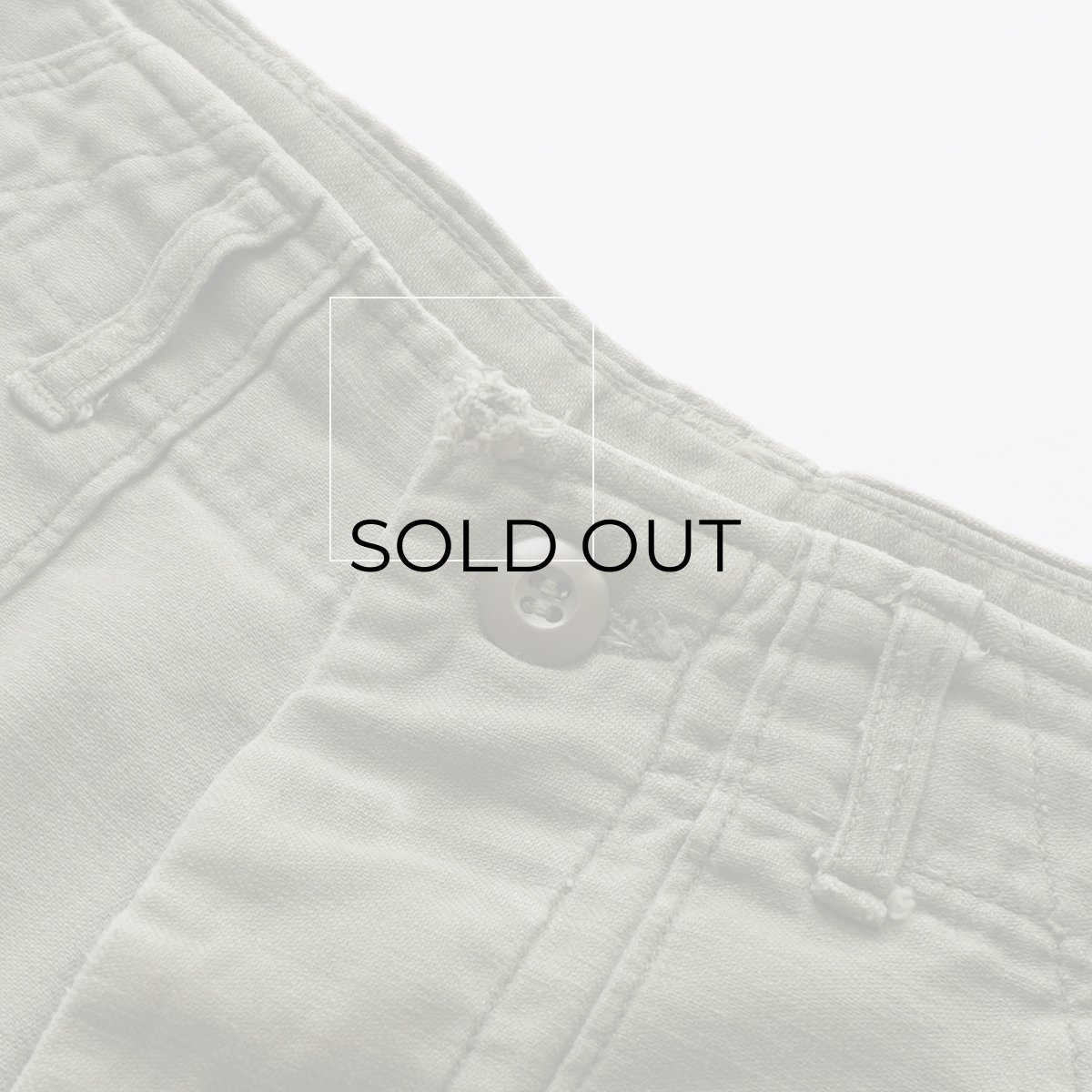 画像8: 60's US ARMY COTTON SATEEN UTILITY BAKER PANTS 【SIZE W29 x L29.5 程度】 (8)