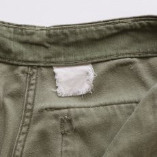 画像7: 60's US ARMY COTTON SATEEN UTILITY BAKER PANTS 【SIZE W29 x L29.5 程度】 (7)