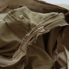 画像10: 60's US MILITARY COTTON TWILL KHAKI TROUSERS【W28 x L27 程度】 (10)