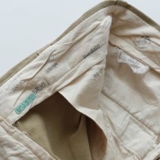 画像7: 60's US MILITARY COTTON TWILL KHAKI TROUSERS【W28 x L27 程度】 (7)