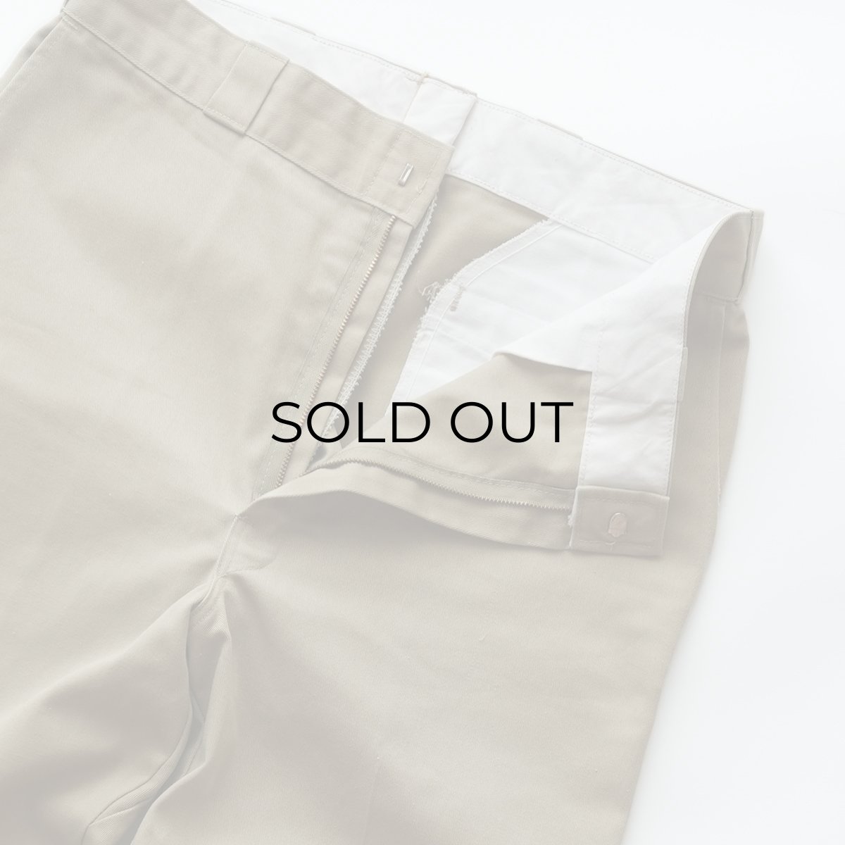 画像3: 80's Dickies 874 COTTON POLYESTER TWILL WORK PANTS "MADE IN USA"【W36 x L28 程度】 (3)