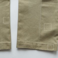 画像10: 〜80's Dickies COTTON POLYESTER TWILL TUCK WORK PANTS "MADE IN USA"【W36 x L31 程度】 (10)