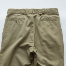 画像5: 〜80's Dickies COTTON POLYESTER TWILL TUCK WORK PANTS "MADE IN USA"【W36 x L31 程度】 (5)