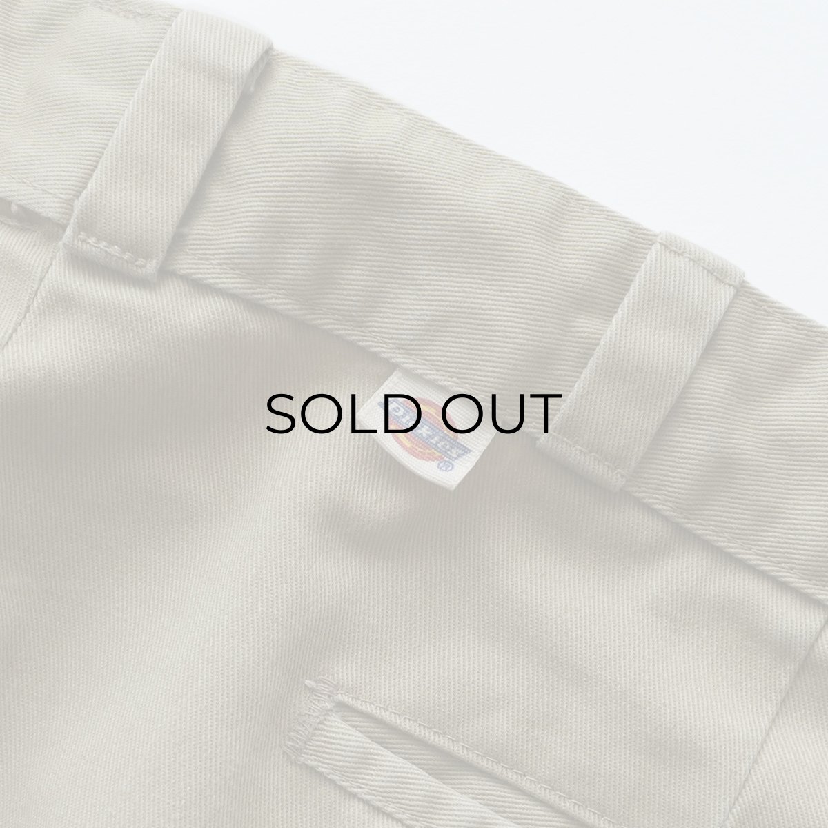 画像8: 〜80's Dickies COTTON POLYESTER TWILL TUCK WORK PANTS "MADE IN USA"【W36 x L31 程度】 (8)