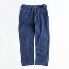 画像2: haggar COTTON DENIM NO TUCK PANTS【W38 x L32 程度】 (2)